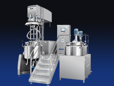SME-BE500L真空乳化機(jī)，下均質(zhì)螺帶攪拌